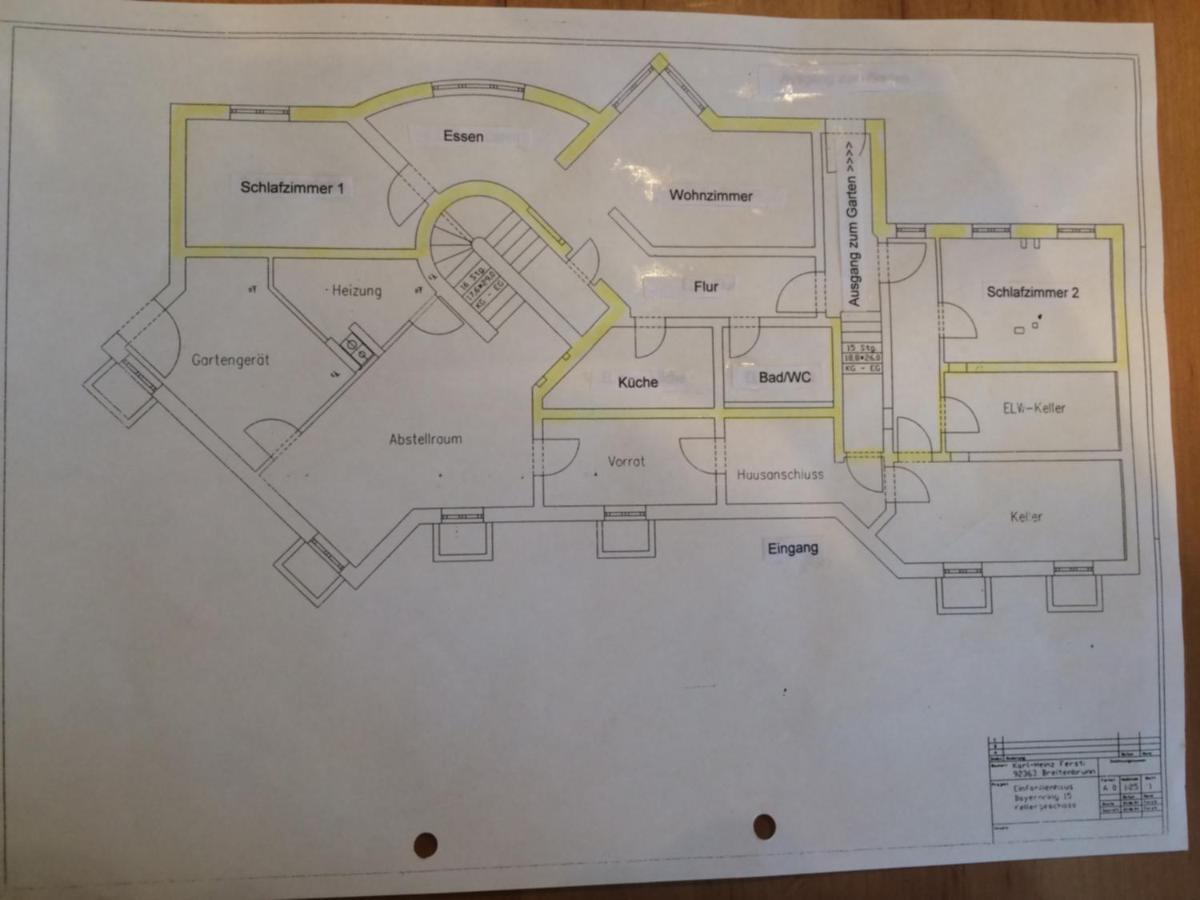 Breitenbrunn  Ferienwohnung Bayernring מראה חיצוני תמונה